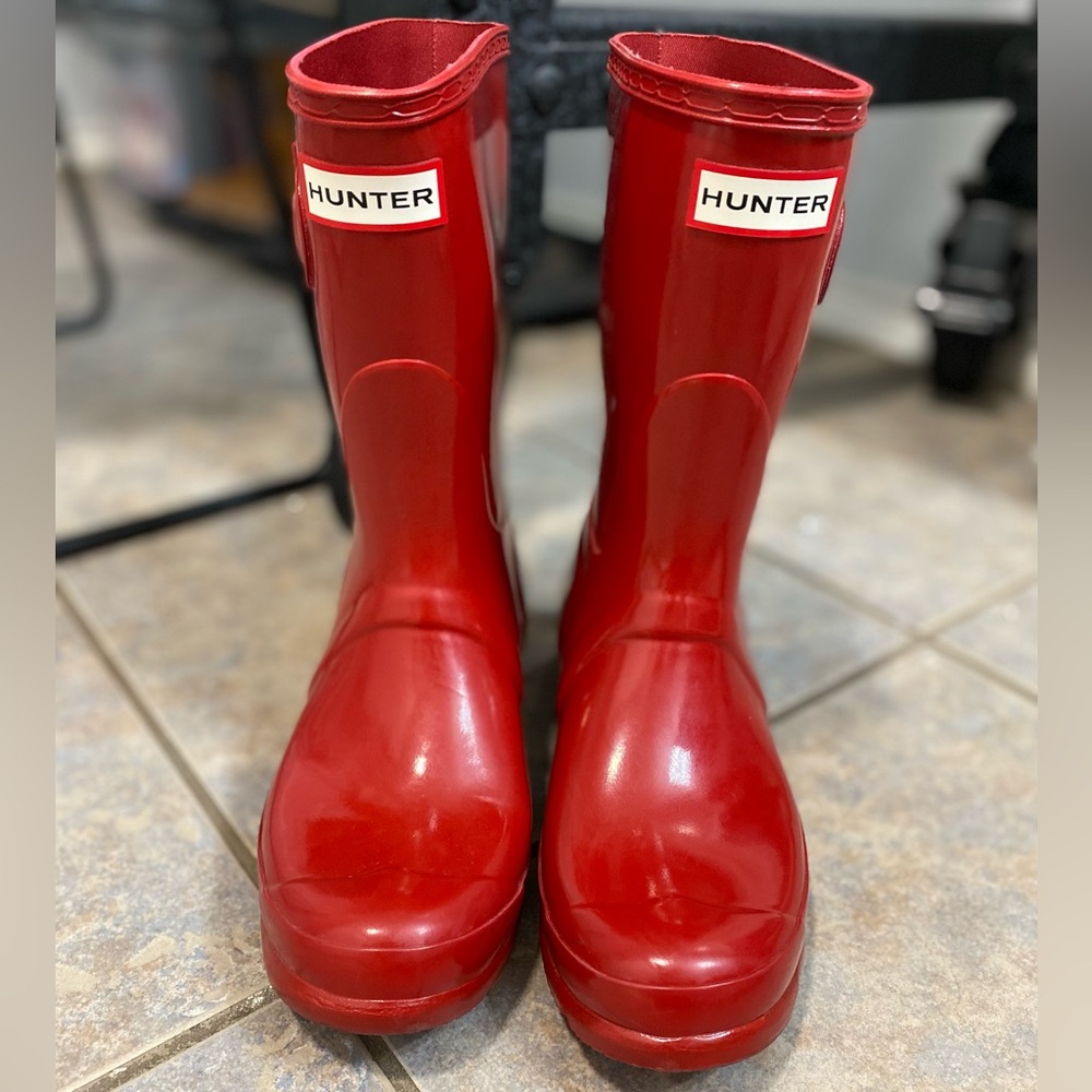 Hunter Red Boots